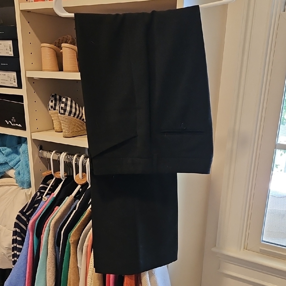 Express Women's Black Dress Suit Pants with wide leg